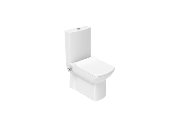 Lara Duvara Dayalı Klozet Entegre Taharet Musluklu (Sadece Soğuk)