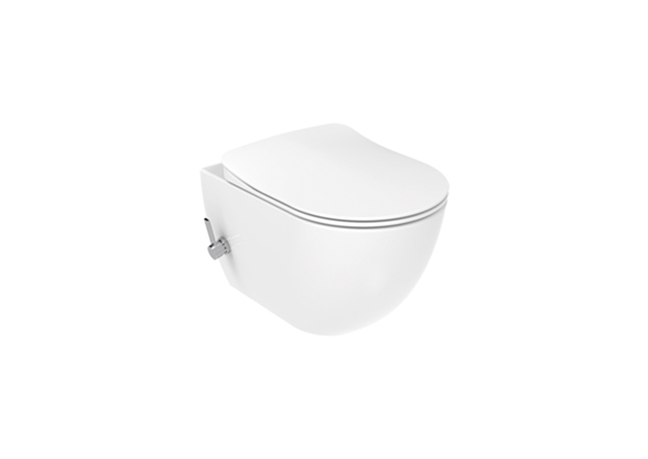 Free Rim-Off Asma klozet Entegre Taharat Musluklu (Sadece Soğuk su bağlantılı)