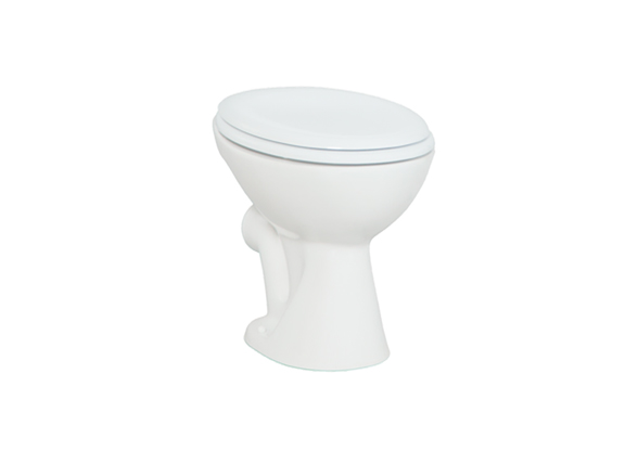 Arkadan Çıkışlı Açık Kanallı Tek Klozet