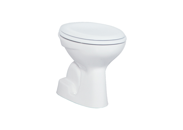 Alttan Çıkışlı Açık Kanallı Tek Klozet