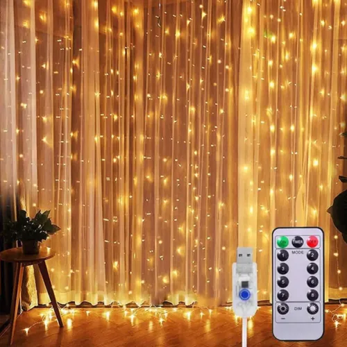 Peri Perde Led 3*3m 300 Led Gün Işığı