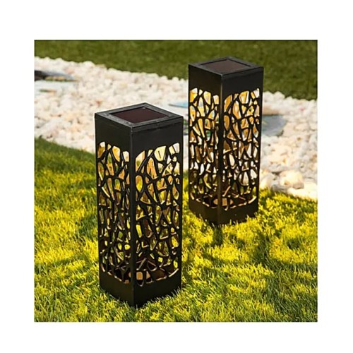 Dekoratif Solar Güneş Enerjili Bahçe Aydınlatma Seti (6 Adet)