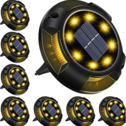 Solar Güneş Panelli LED Bahçe Ledi (4'lü)