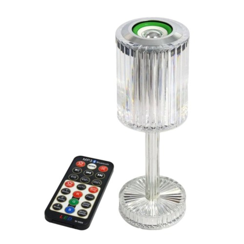 Kristal Hoparlörlü Lamba Uzaktan Kumandalı | Şık ve Fonksiyonel