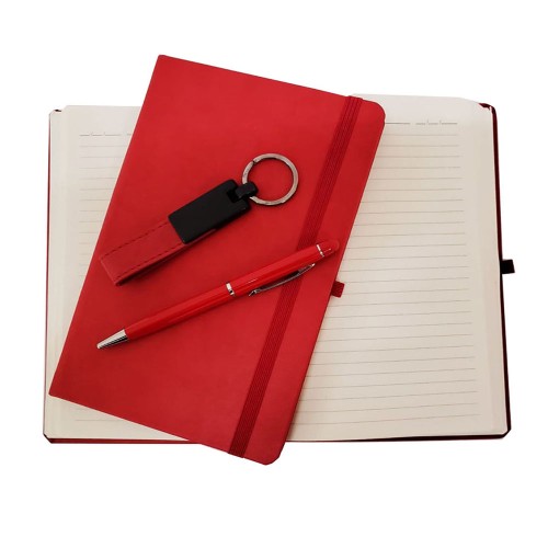  Defter Kalem ve Anahtarlık Set