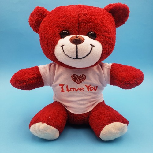  Kırmızı I Love You Ayıcık