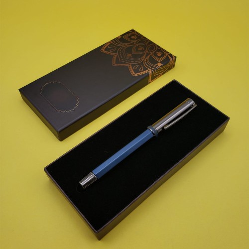  Lacivert Roller Metal Kalem