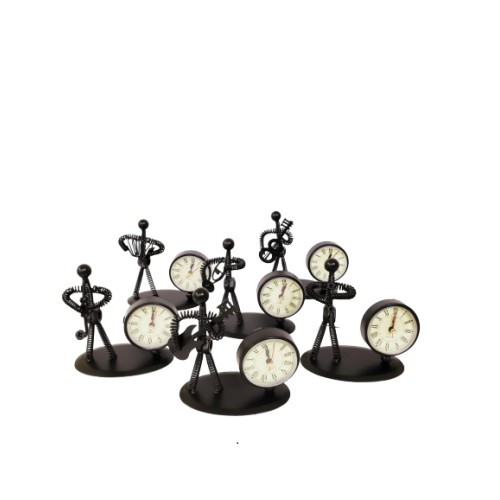  Metal Adam Masaüstü Saat