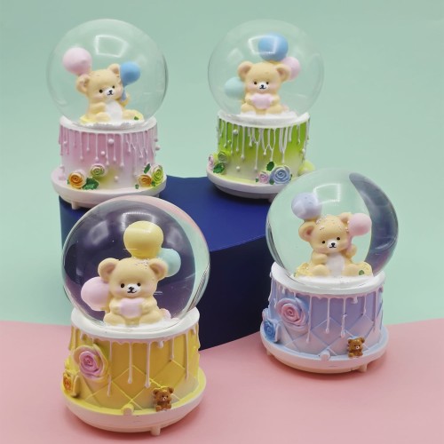  Orta Boy Sevimli Ayıcık Kar Küresi