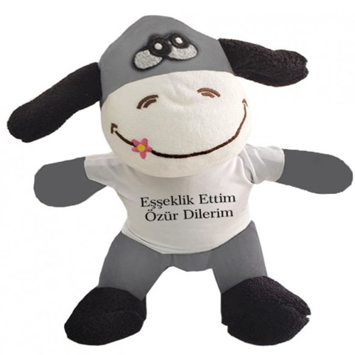  Oyuncak Peluş Eşek Eşeklik Ettim Tişörtlü