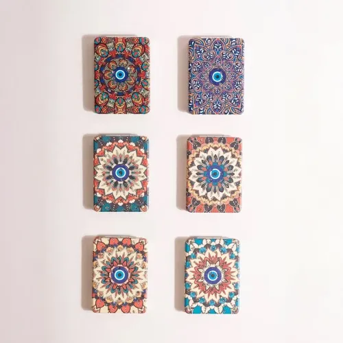 12 Adet Büyüteçli Dikdörtgen Cep Aynası