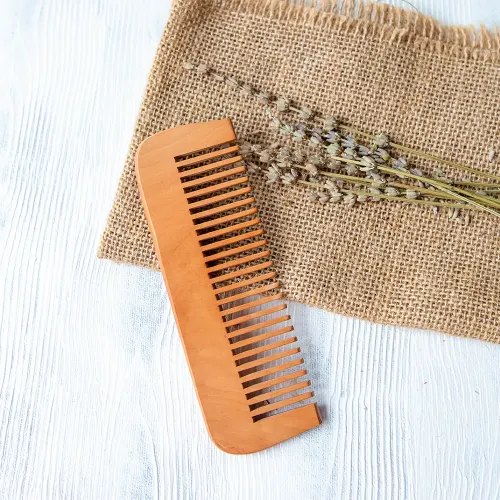 12li Ahşap Geniş Dişli Tarak Seti