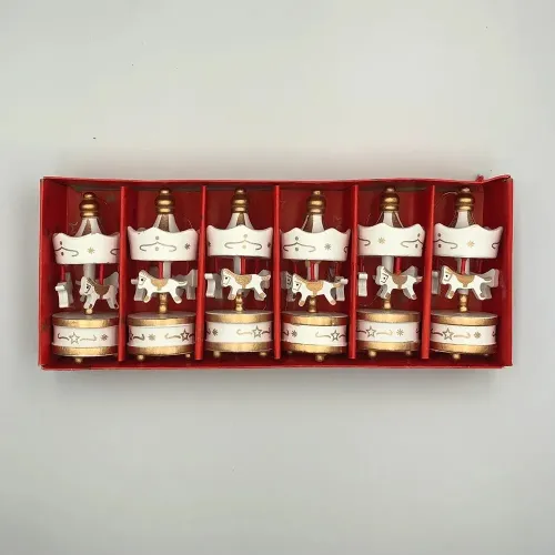 6'lı Ufak Atlı Karınca Gold-Beyaz 