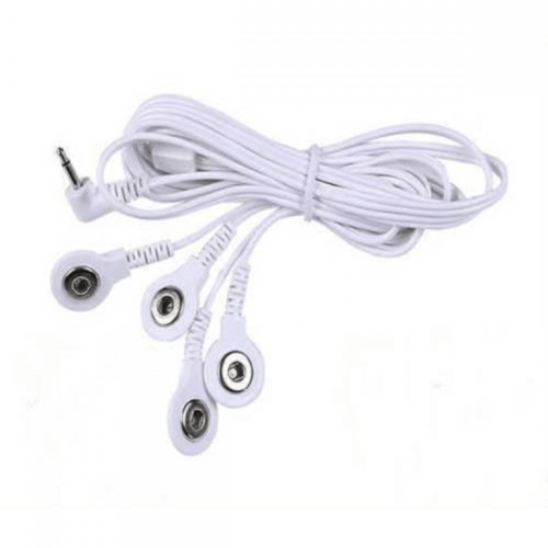 Çıt çıtlı 4 uç lu Tens Kablosu 