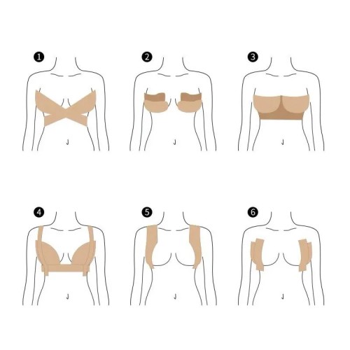 Göğüs Dikleştirme ve Şekillendirici Bant