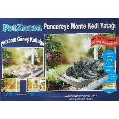 Kedi Pencere Yatağı Vantuzlu 