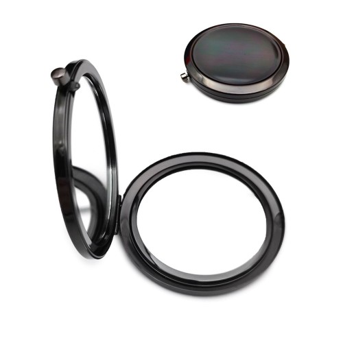 Promosyon Cep Aynası (Siyah Renk)