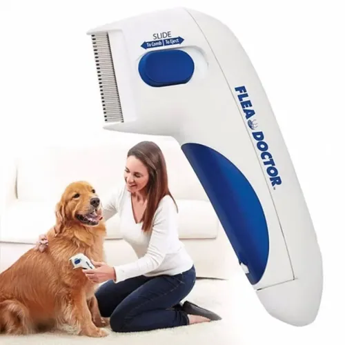 Flea Doctor Kedi ve Köpekler İçin Pilli Pire Tarağı