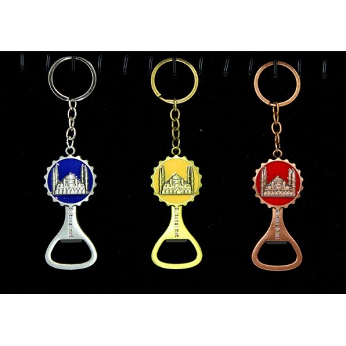 Metal Sultanahmet Anahtarlık Ve Açacak Model 2 