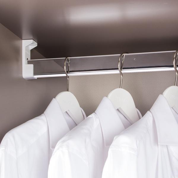 Hafele Işıklı askı borusu elekt. krom/bey 762mm