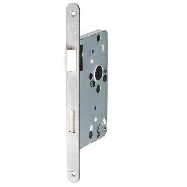 Hafele Gömme Kilit Oda Tipi 55/18mm, Sağ Yönlü Parlak Krom Renk