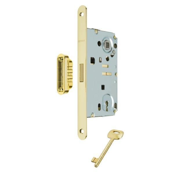 Hafele Manyetik Kilit Oda Tipi (CB) 50/18mm Parlak Pirinç Renk