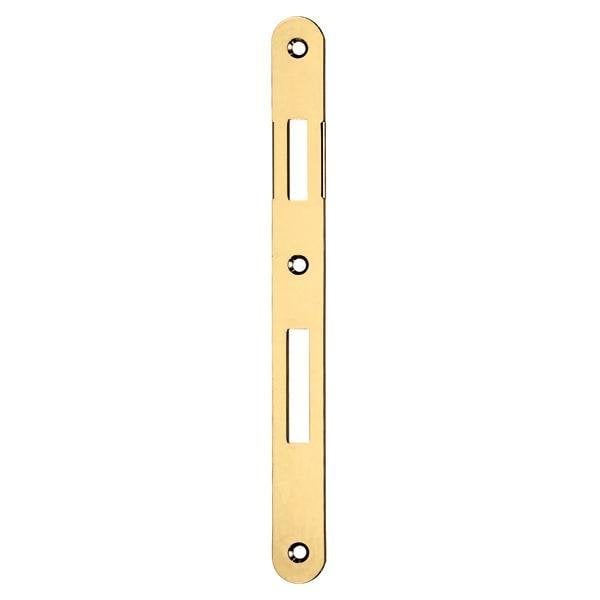 Hafele Gömme Kilit Karşılığı 20x170mm Parlak Pirinç Renk