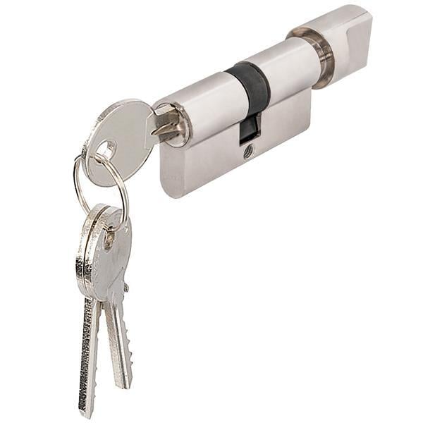 Hafele Mandallı Barel 40x30mm Mat Nikel Renk