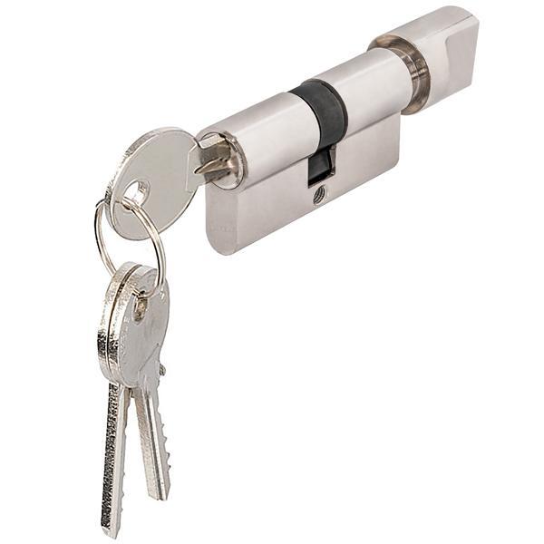 Hafele Mandallı Barel 40x35mm Mat Nikel Renk