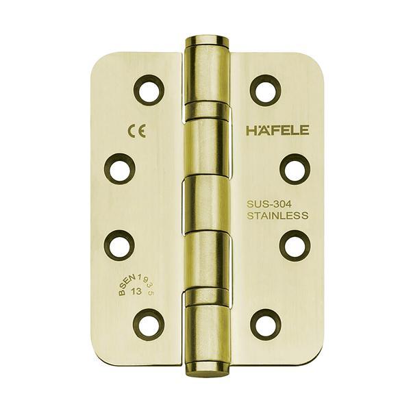 Hafele Yaprak Menteşe F Parlak Pirinç 102x76x3m