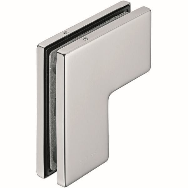 Hafele Üst-Yan Panel Cam Birleştirme Parçası Mat Paslanmaz Çelik