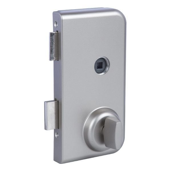 Hafele Cam Kapı Kilit (WC) 56/96mm Mat Paslanmaz Çelik Renk