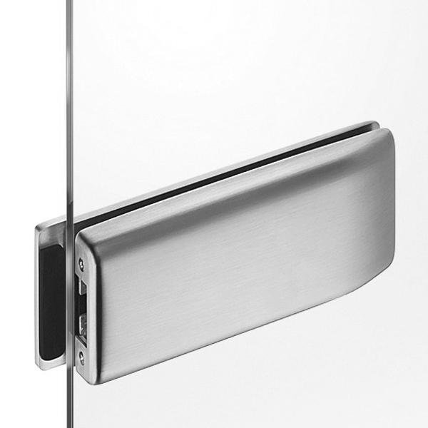 Hafele Cam Kapı Kilit Karşılığı 177,5mm Paslanmaz Çelik Renk