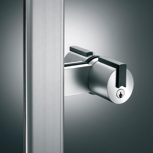 Hafele Forma Alüminyum Çerçeve Cam Kapı Adaptörü Mat Krom Renk