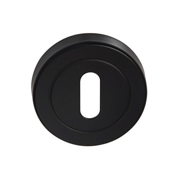 Hafele Yuvarlak Oda Kapı Kolu Rozeti, Siyah Renk