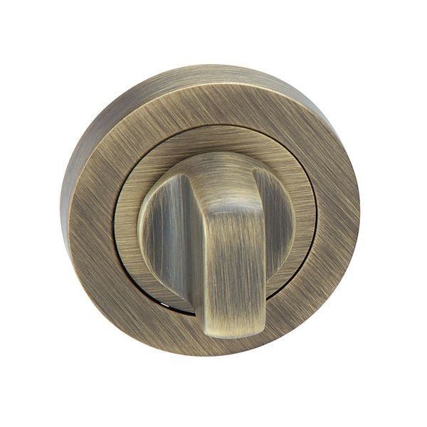 Hafele Yuvarlak Wc Kapı Kolu Rozeti, Antik Bronz