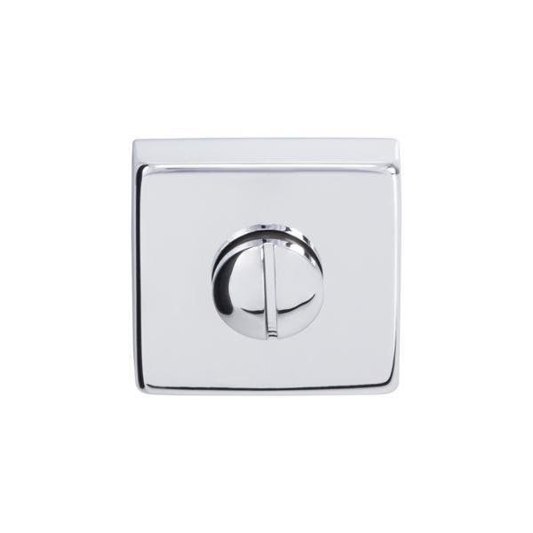 Hafele Kare Wc Kapı Kolu Rozeti 50mm, Parlak Krom Renk