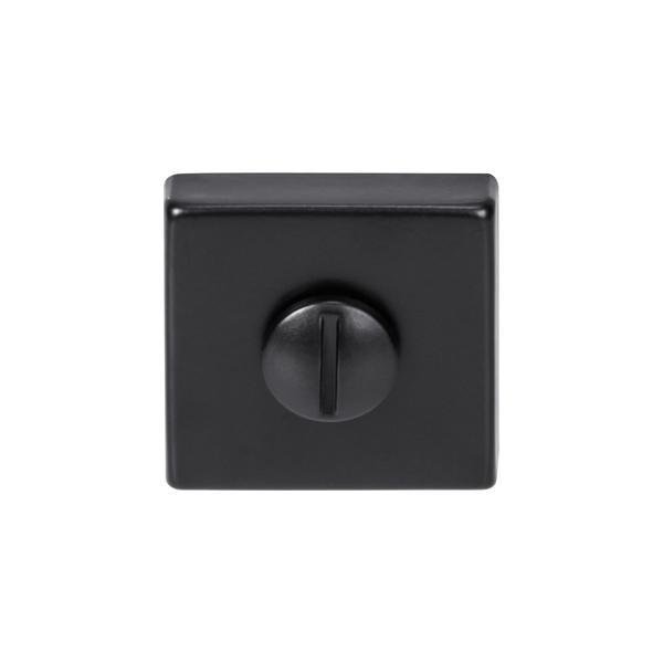 Hafele Kare Wc Kapı Kolu Rozeti 50mm, Siyah Renk