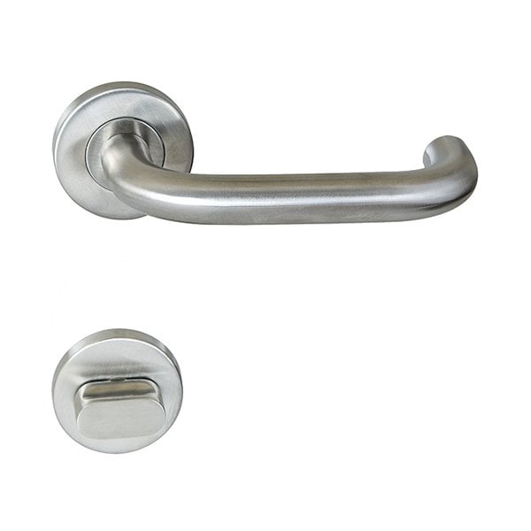 Hafele Kapı Kolu Seti Roland-Pro WC Mat Krom