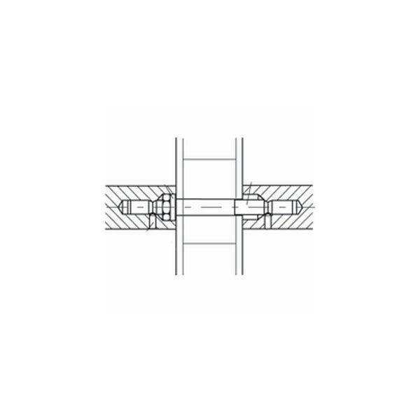 Hafele Çekme Kol Bağlantı Elemanı Çift Taraflı 43-47cm