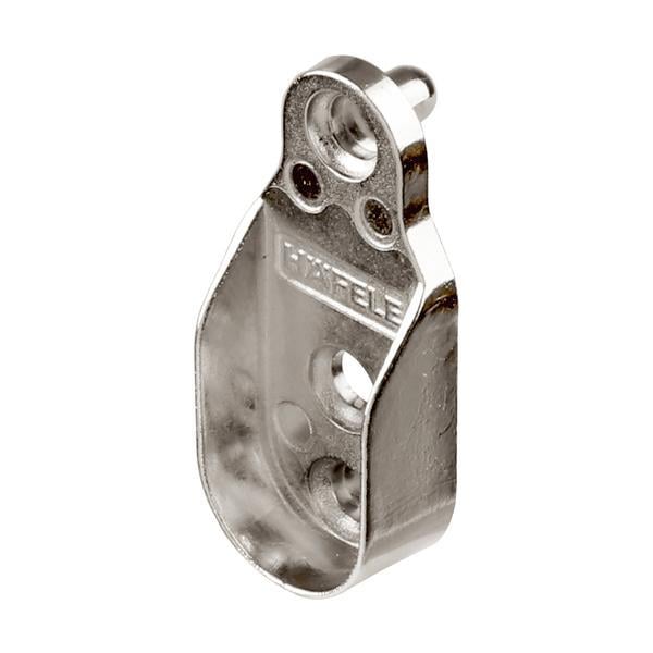 Hafele Yan Panele Monte Oval Flanş 17mm, Mat Nikel Renk