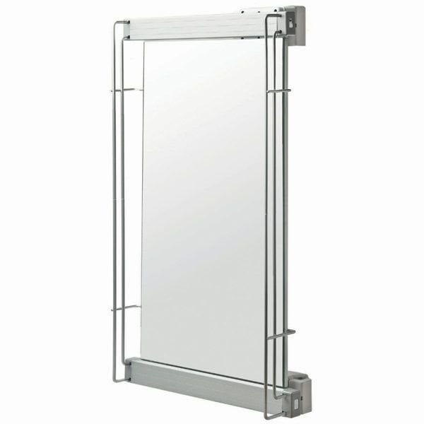 Hafele Mirage Ayna Raylı 949mm, Beyaz/Krom Renk