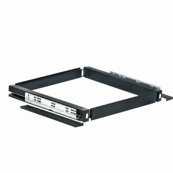 Hafele Elite Çerçeve Ray 730-870x526x68mm, Siyah Renk