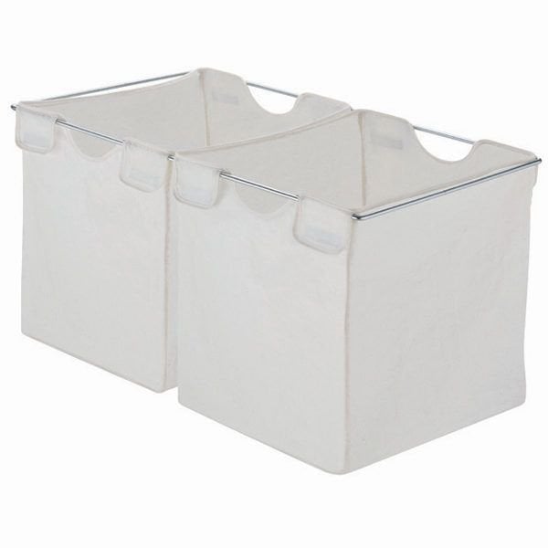 Hafele Flexstore Çamaşır Sepeti Rafı 100cm, Krom Renk (Açma)