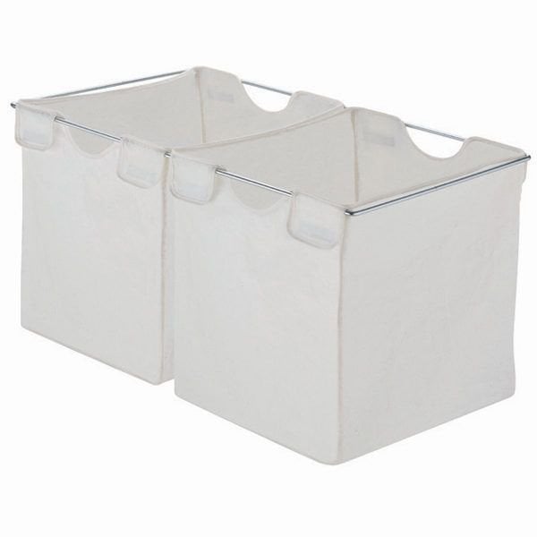 Hafele Flexstore Çamaşır Sepeti, Beyaz Renk (Açma)