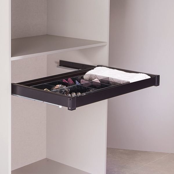 Hafele Select Hazır Ölçü Aksesuar Çekmecesi 90cm, Siyah Renk