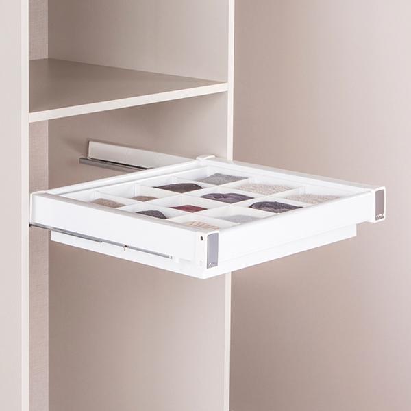 Hafele Select Hazır Ölçü Bölmeli Çekmece 60cm, Beyaz Renk