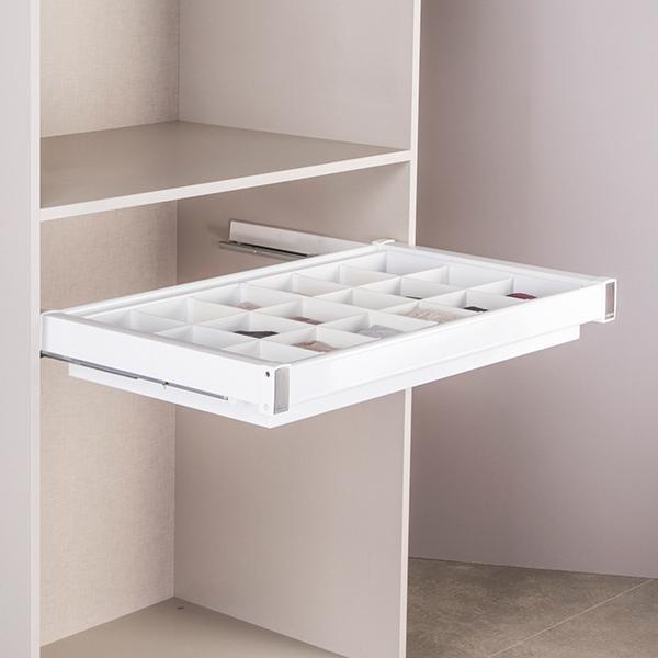 Hafele Select Hazır Ölçü Bölmeli Çekmece 90cm, Beyaz Renk