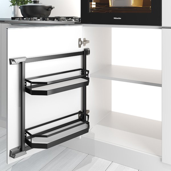 Hafele Tandem Side Çerçeve,450/600 mm,Antrasit