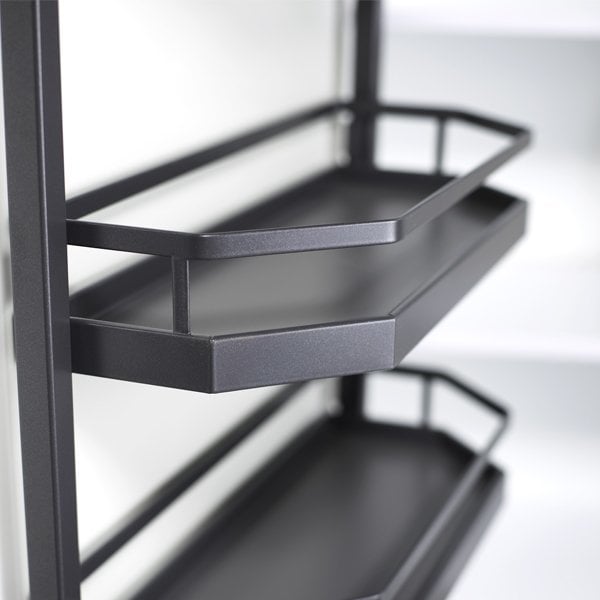 Hafele Tandem Side Sepet,450mm, A.Style,Antrasit